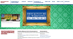 Desktop Screenshot of brockenstube.ch